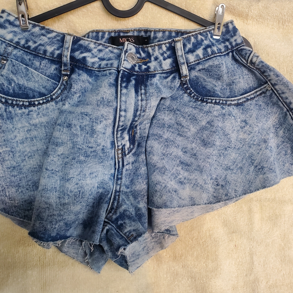 Blue Denim Women's Shorts